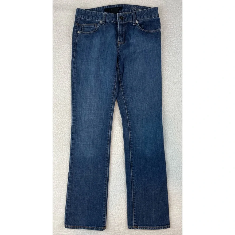 CALVIN KLEIN JEANS • Dark Wash Skinny Jeans, 6P - Picture 4 of 10